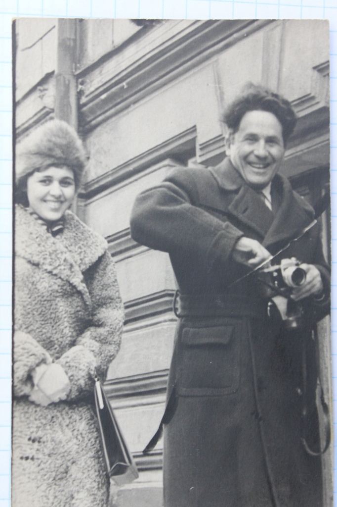 Никос Захариадис с женой Руллой (фото из архива А.Н. Николаева)