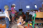 25В игровой палатке для детей