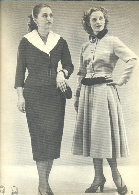 Обложка «Альбома мод», 1950-е годы