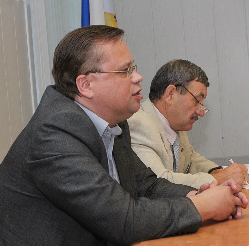 Борис Преображенский(слева) и Михаил Василенко.